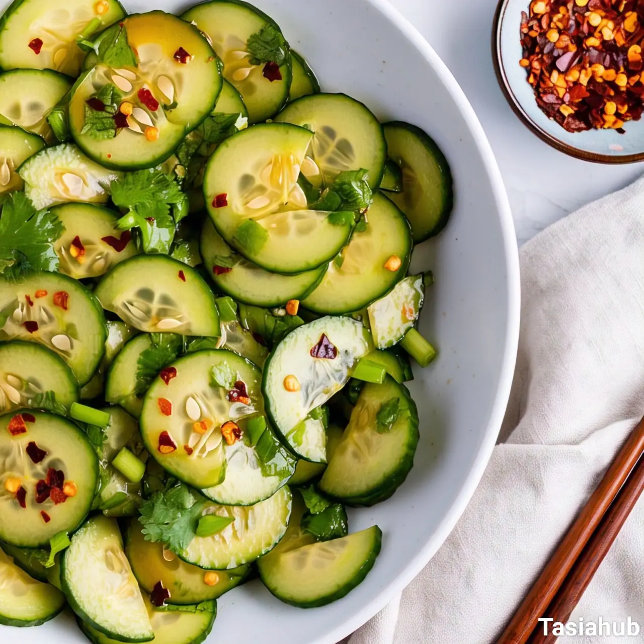 Asian cucumber salad