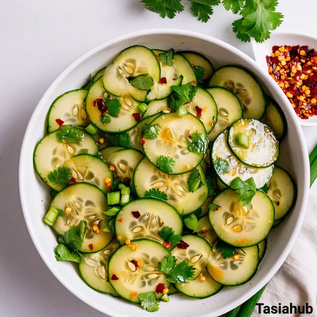 Asian cucumber salad