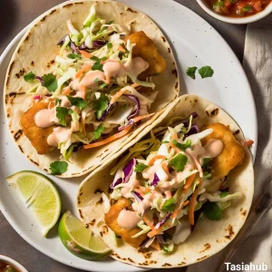 Baja fish tacos