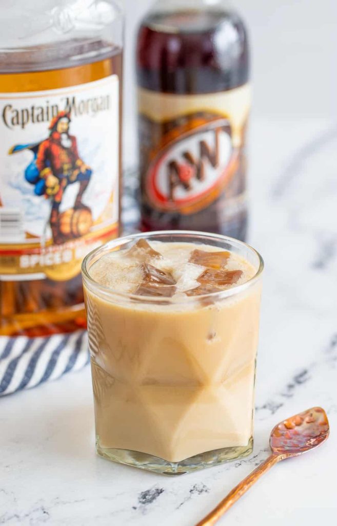 CREAMY ROOT BEER RUM COCKTAIL 1