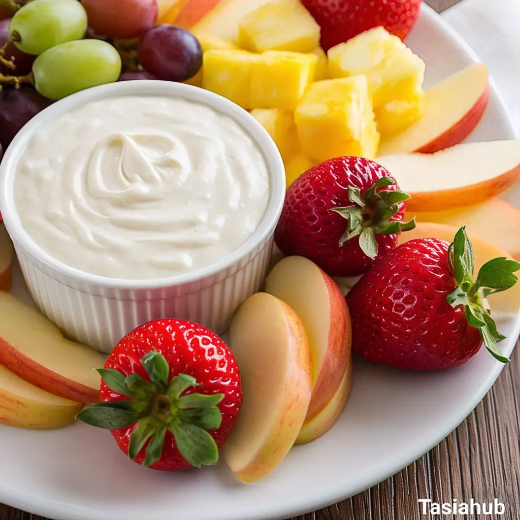 Cream cheese fruit dip