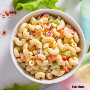 Creamy macaroni salad