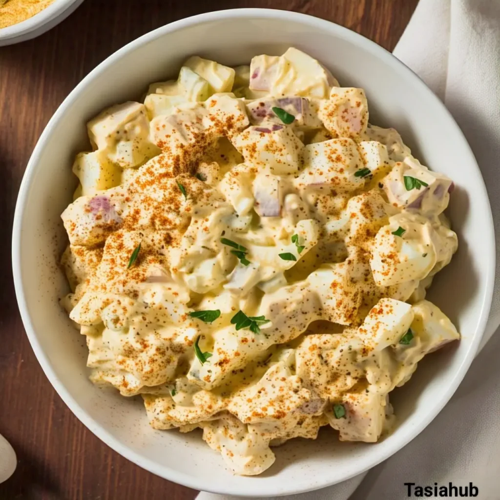 Creamy potato salad