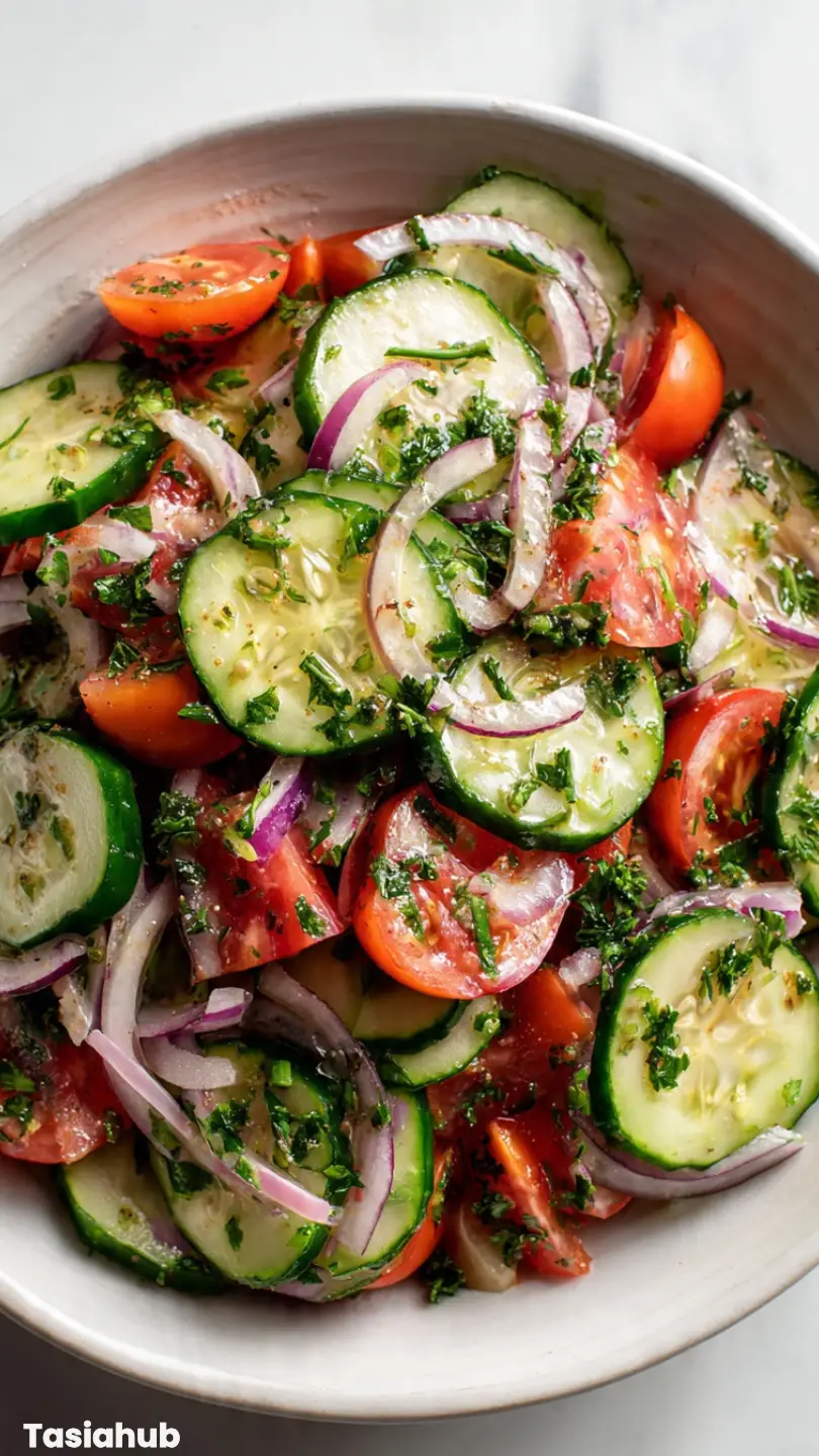 Cucumber Tomato Salad