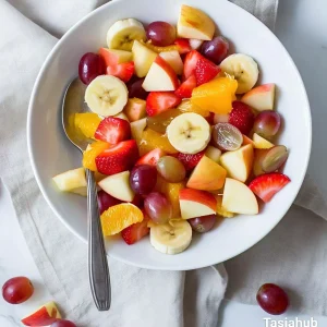 A bowl of fruit salad