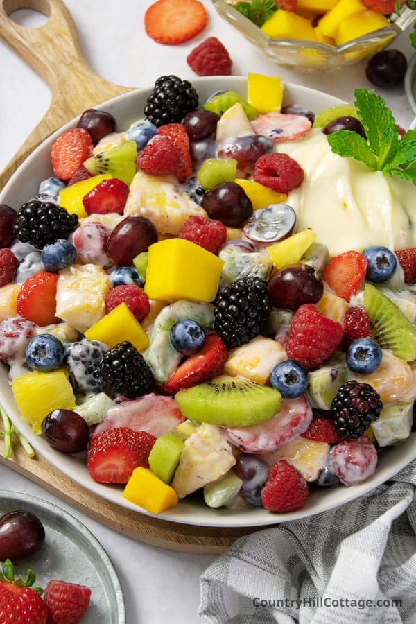 Fruit Salad with Sweet Condensed Milk 08