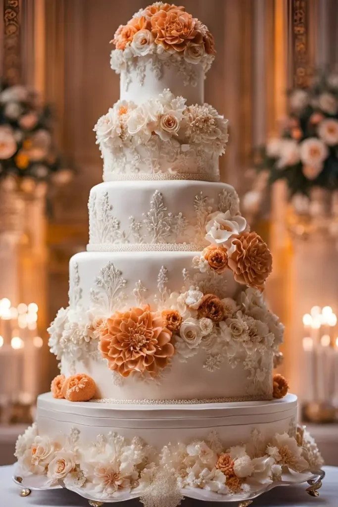 Italian wedding cake 15