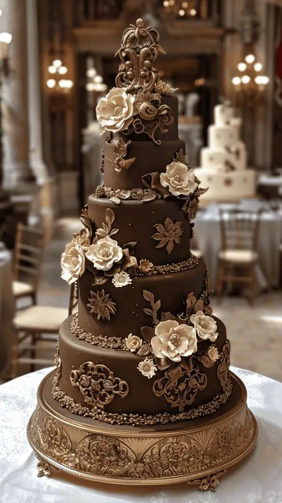 Italian wedding cake 4
