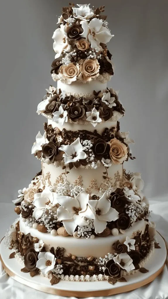 Italian wedding cake 5