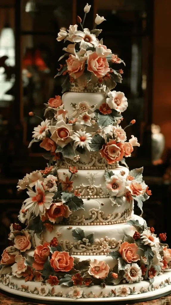 Italian wedding cake 7