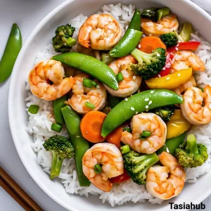 Shrimp stir fry