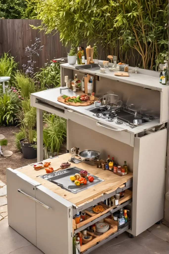 Small Outdoor Kitchen Ideas 4