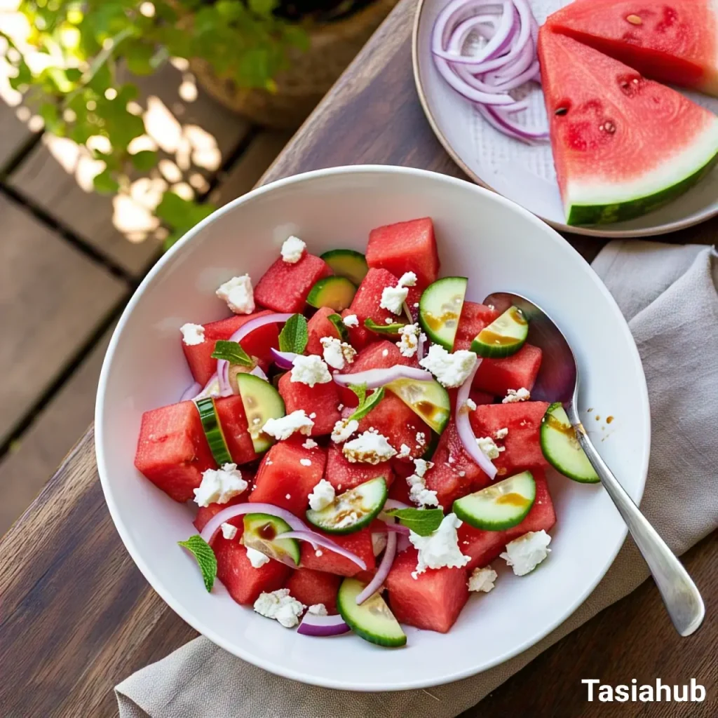 Watermelon salad