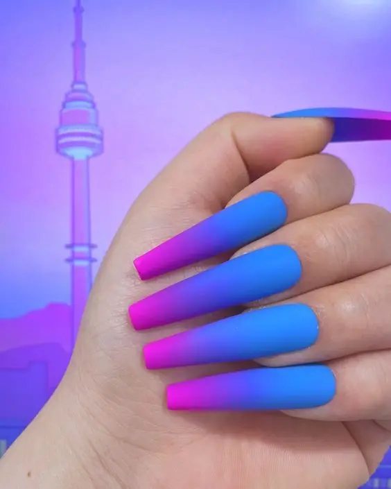 34 Timeless Ombre French Tip Nail Designs For Your Next Manicure