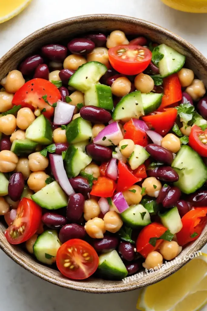 bean and veggie salad