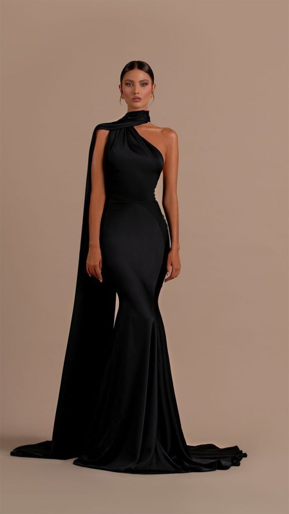 black wedding dress 10