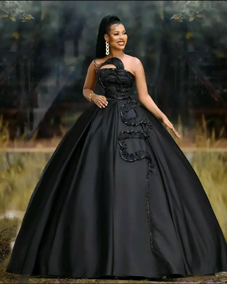 black wedding dress 12