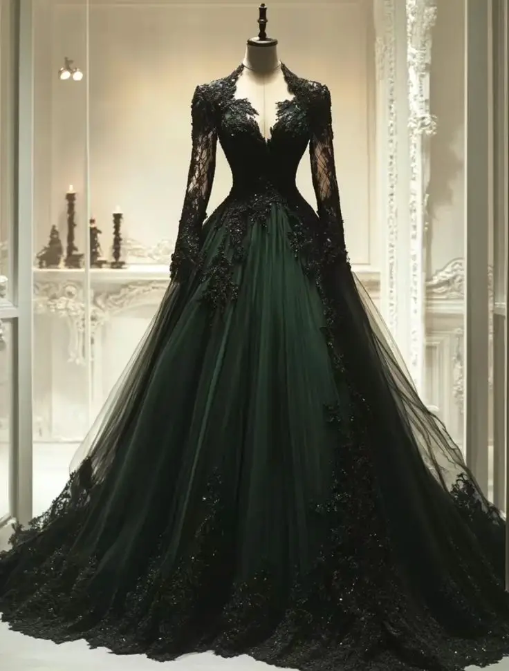 black wedding dress 25 1