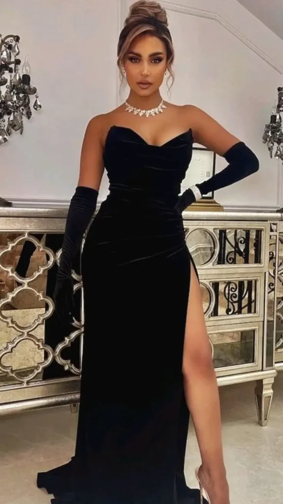 black wedding dress 28