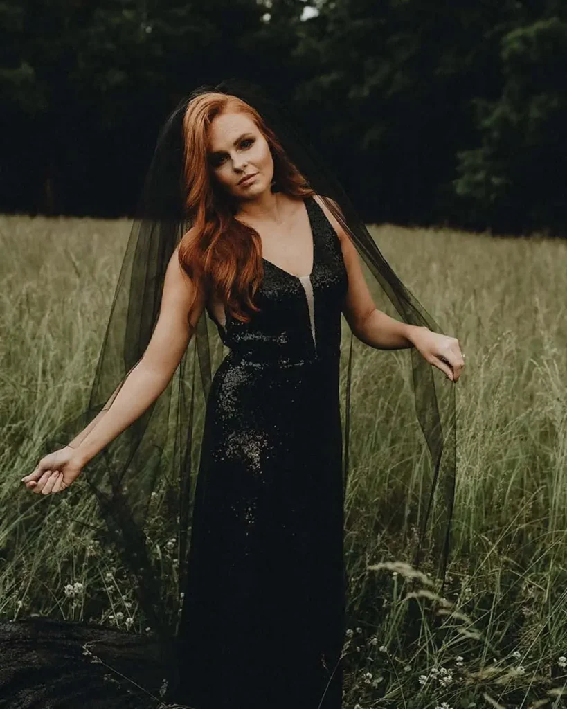 black wedding dress 8 1