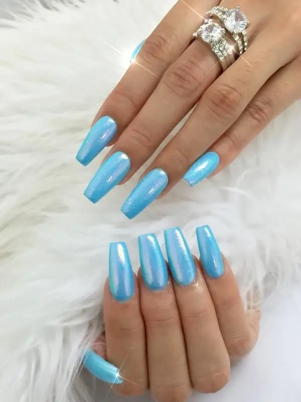 blue summer nails 26