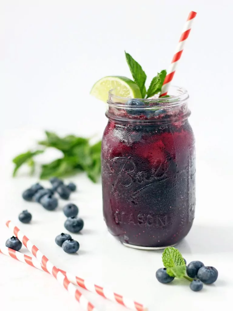 blueberry smash cocktail recipe 5.2016