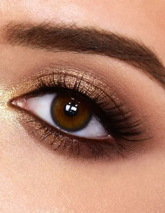 brown eyes makeup 15