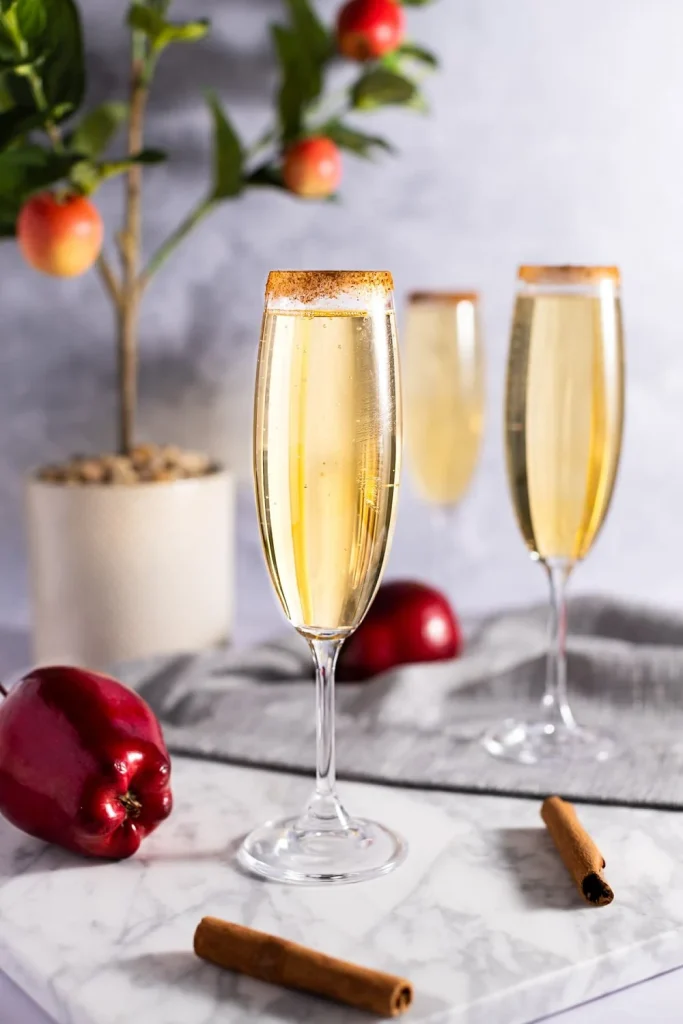 caramel apple mimosa
