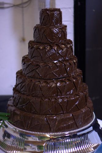 chocolate wedding cake 28