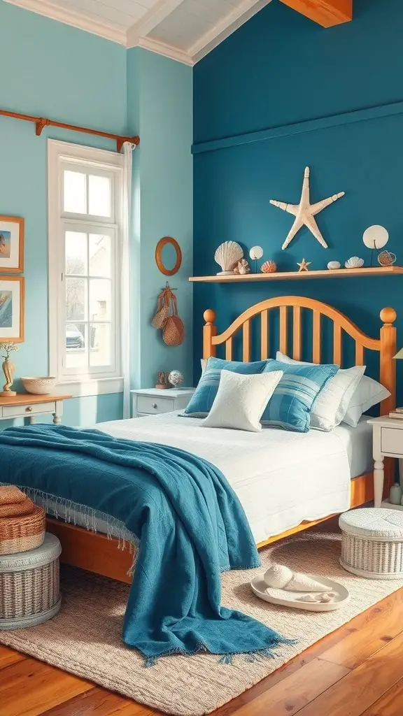 coastal vibes with nautical elements