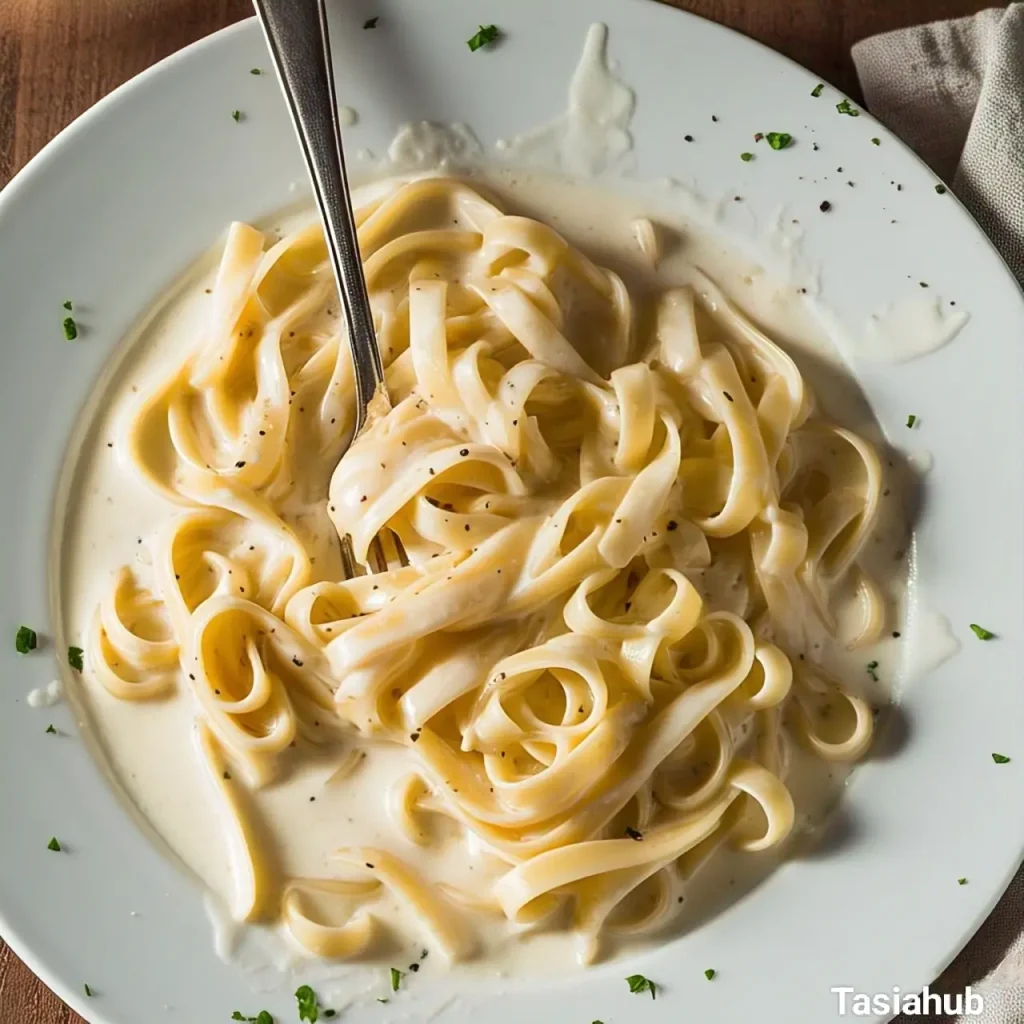 creamy Alfredo sauce