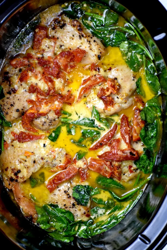 crockpot tuscan chicken 05