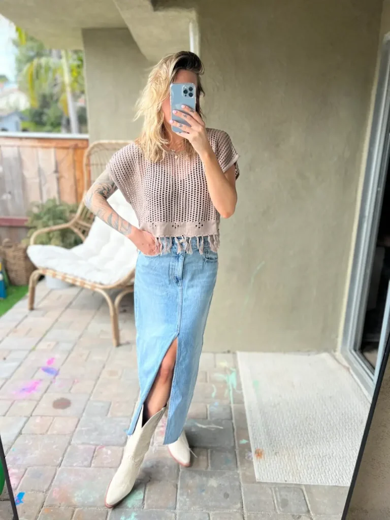 denim midi skirts for spring pistola alice midi skirt amy2 scaled 1