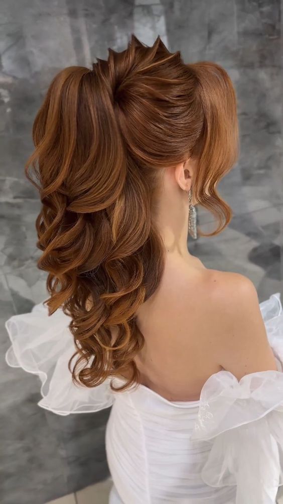 half up half down hair 22