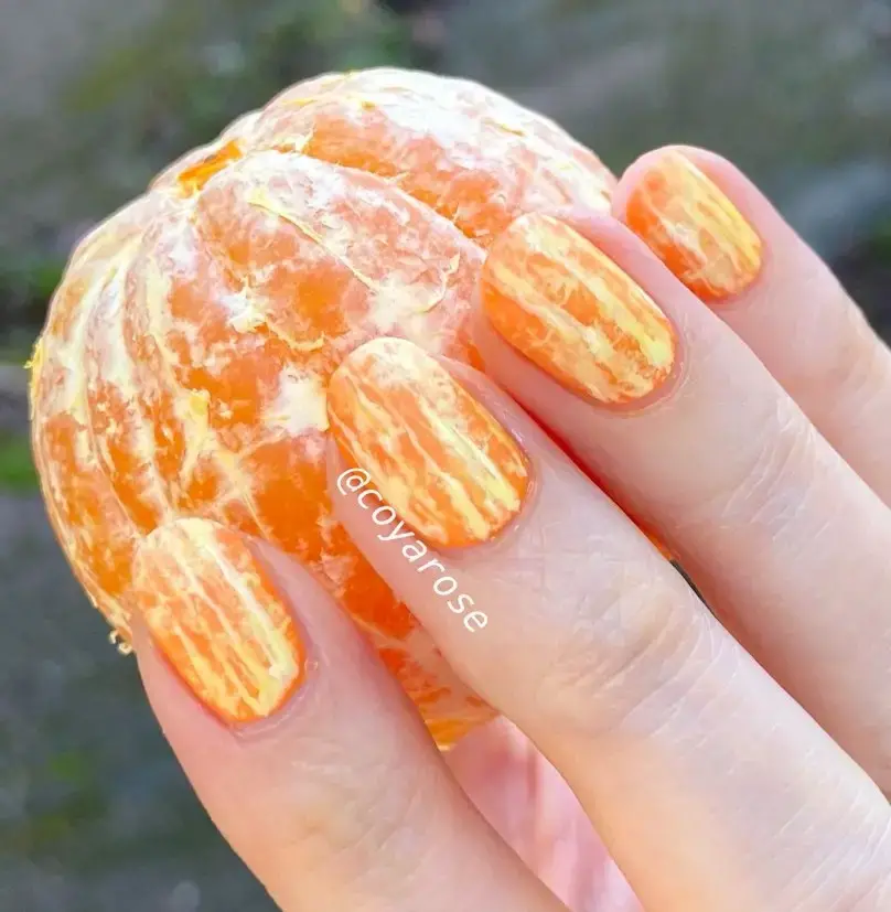 40 Trending Citrus Nail Designs For Your Next Manicure