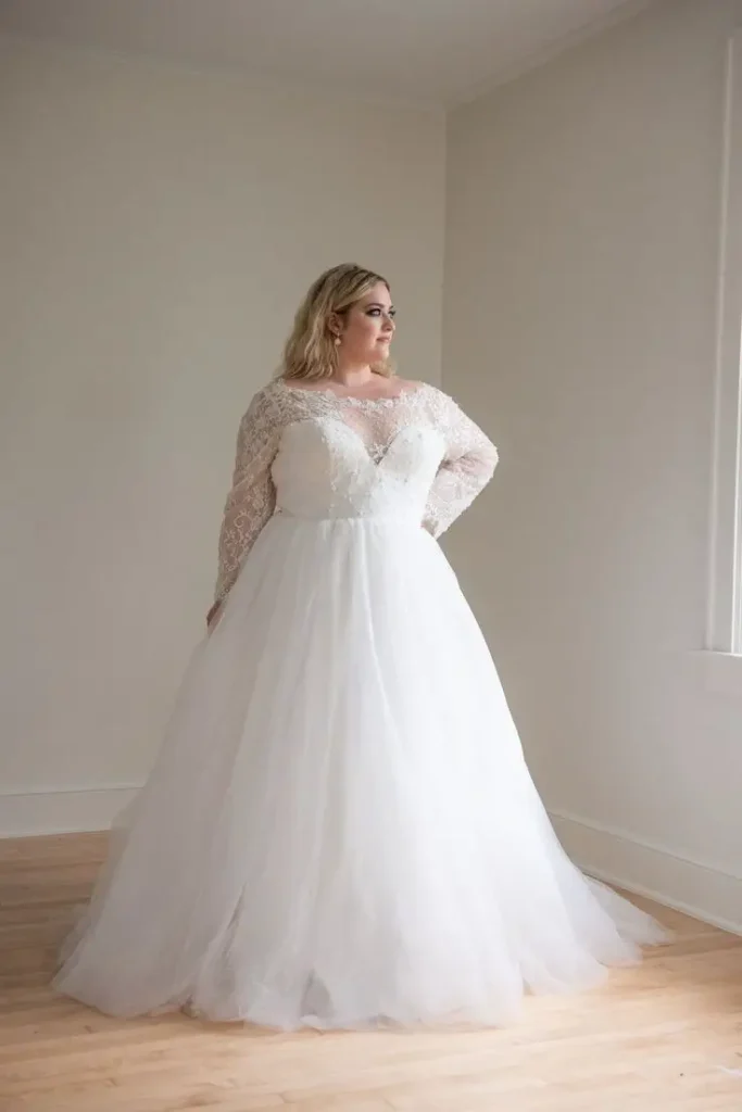 plus size wedding dress 10