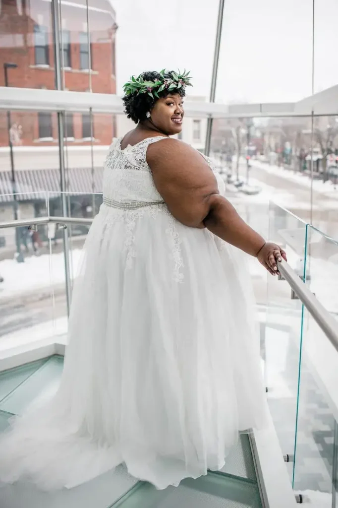 plus size wedding dress 14