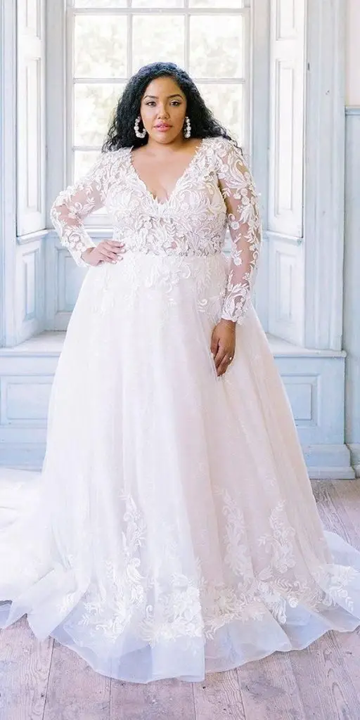 plus size wedding dress 19