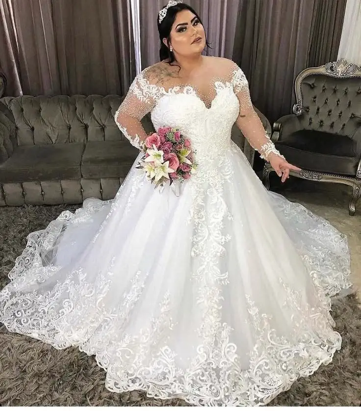 plus size wedding dress 4