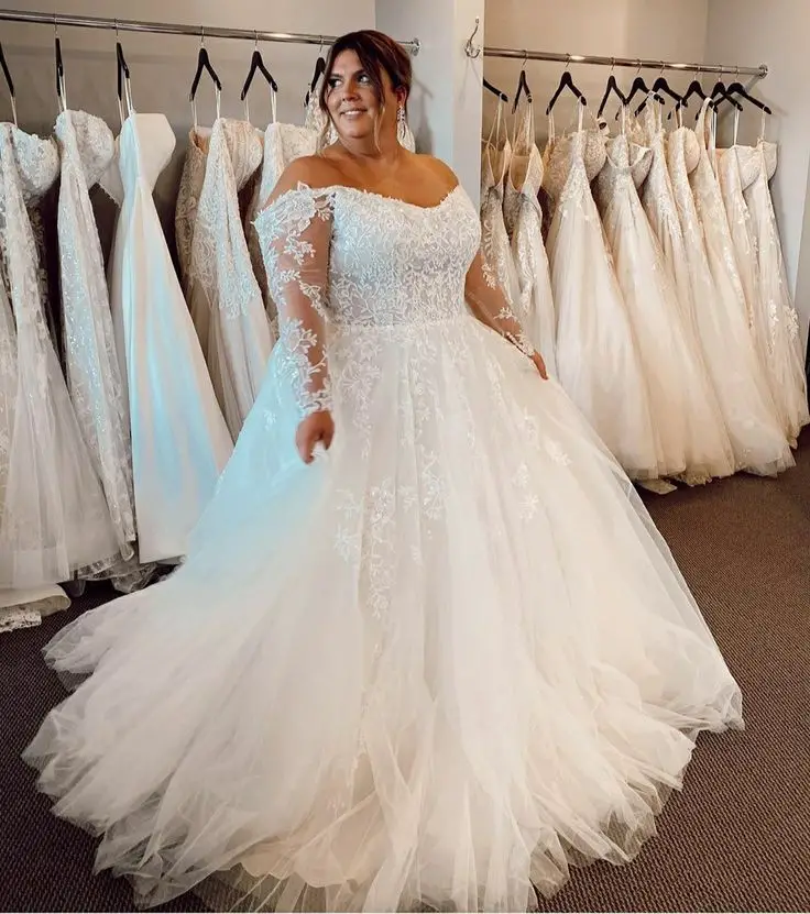 plus size wedding dress 5