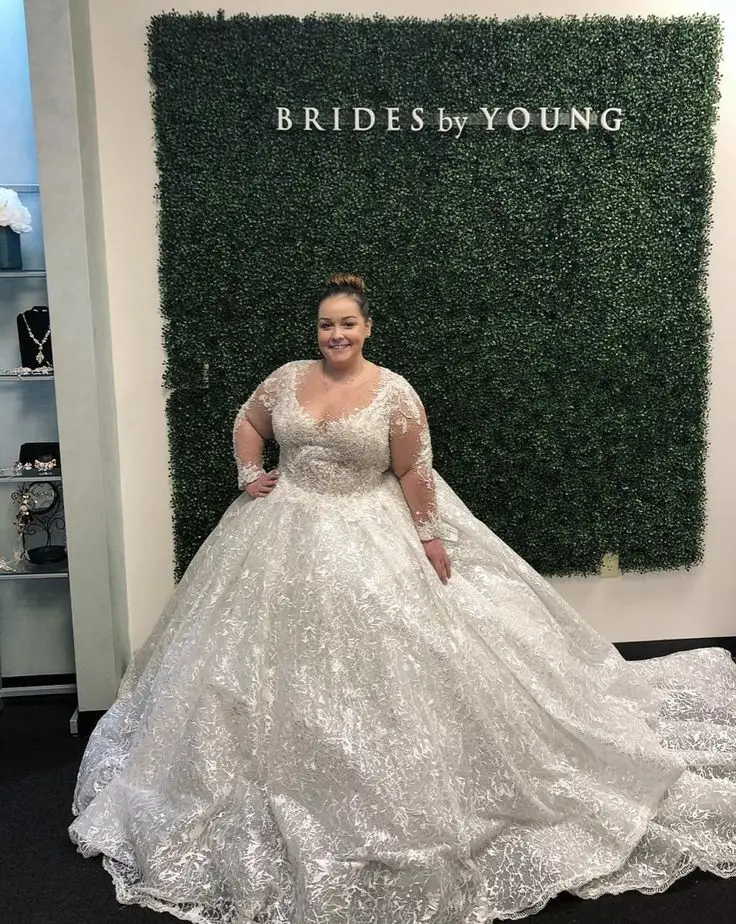 plus size wedding dress 7