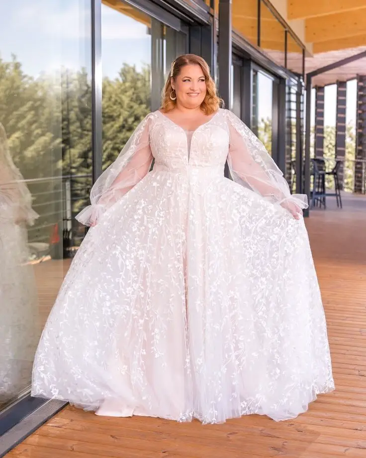 plus size wedding dress 8