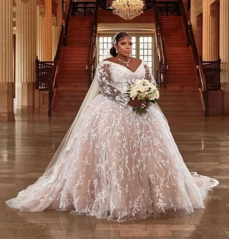 plus size wedding dress