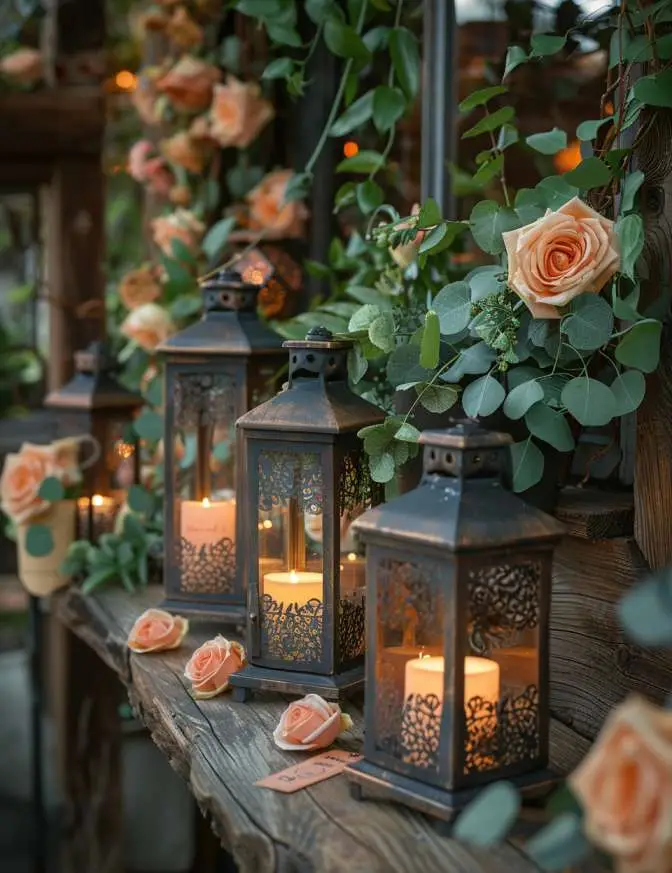 rustic wedding decor 12