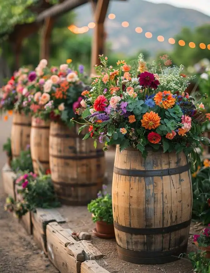 rustic wedding decor 13