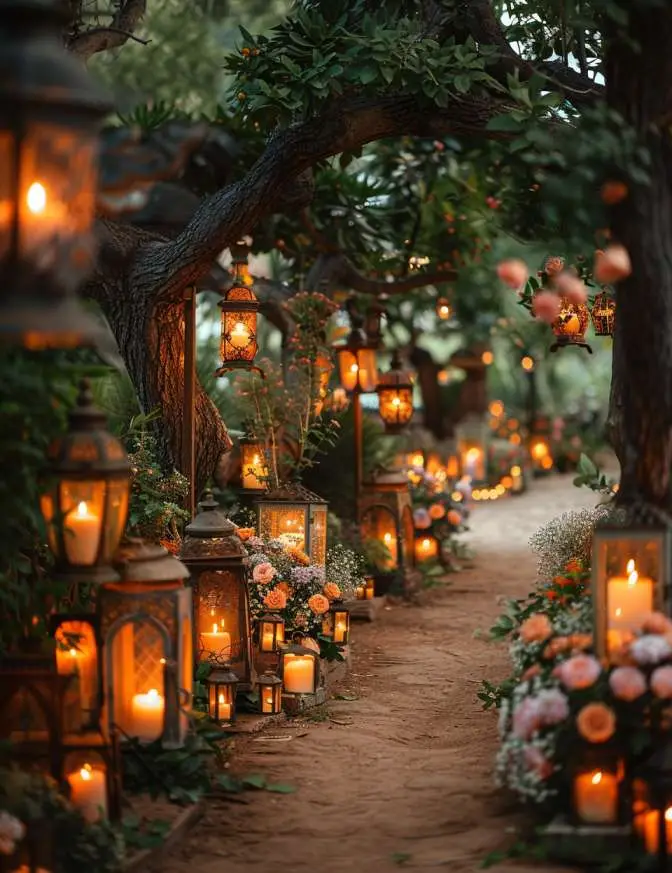 rustic wedding decor 3