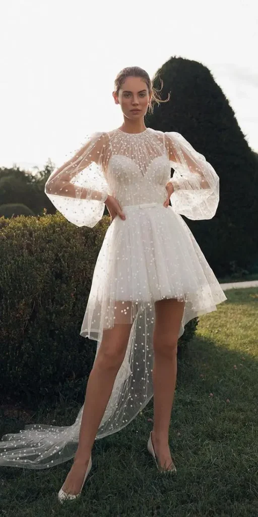short wedding dress 10