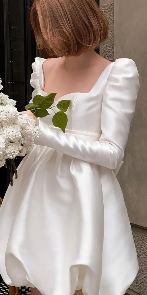short wedding dress 12