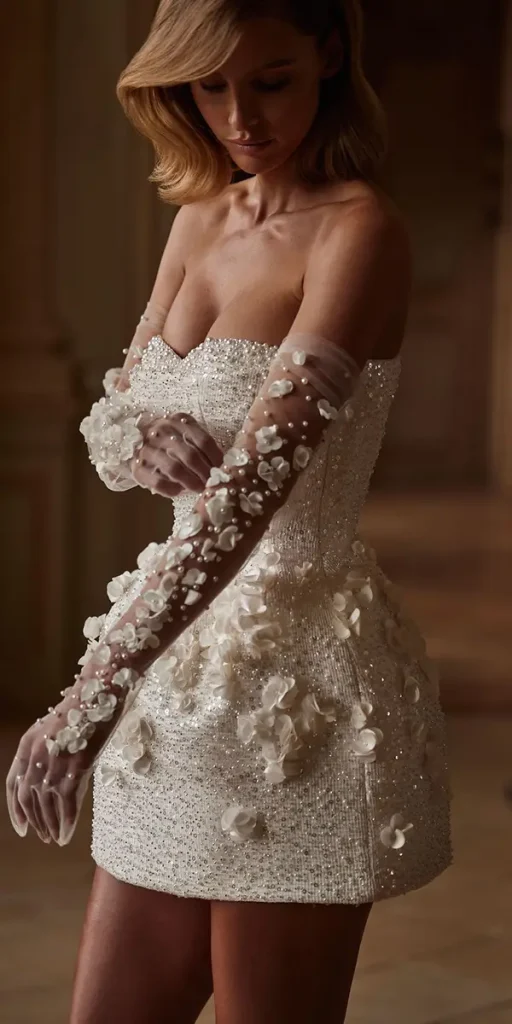 short wedding dress 15