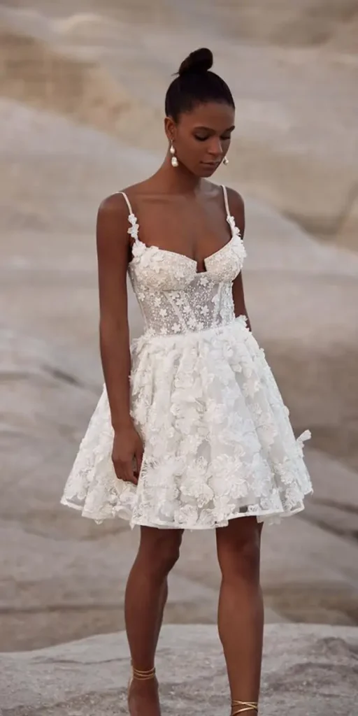 short wedding dress 19